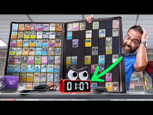 Collect 107 Cards in 107 Min. or Lose It All (GEN 4 Pokémon Card Challenge)