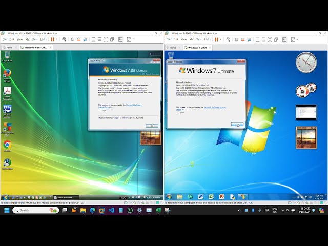 Windows Vista vs Windows 7