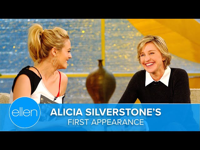 Alicia Silverstone’s First Appearance on ‘Ellen’