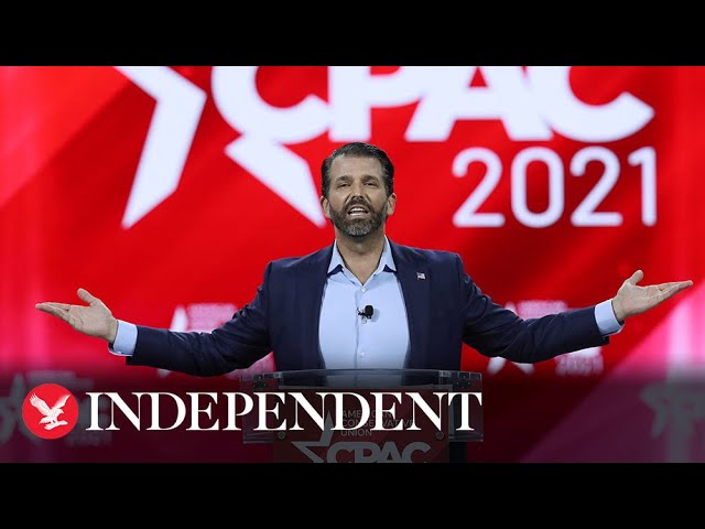 Watch again: CPAC Day 1 closes with remarks by Donald Trump Jr