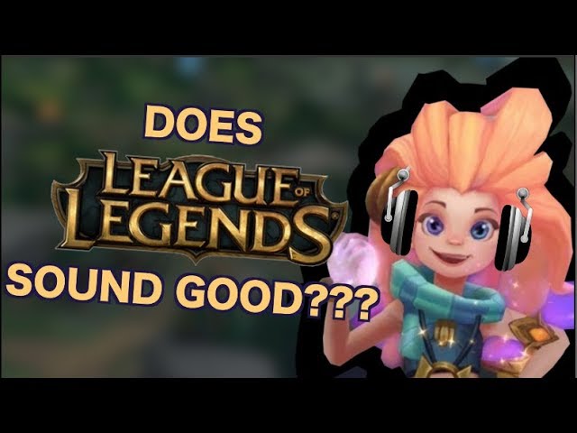 Does League Of Legends actually sound good?? || Waveform