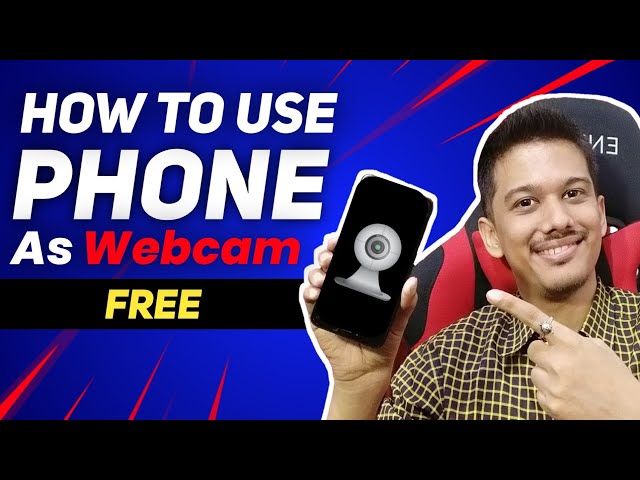 How to Use Phone as Webcam for PC / OBS Studio 2021 [Hindi]