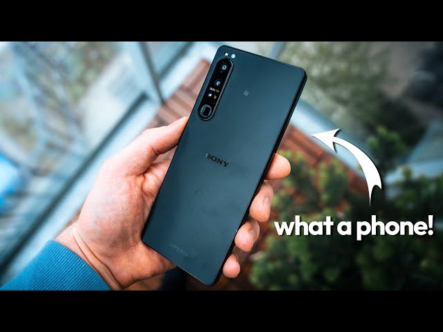 120FPS 4K on a SMARTPHONE with optical zoom? — Xperia 1 IV
