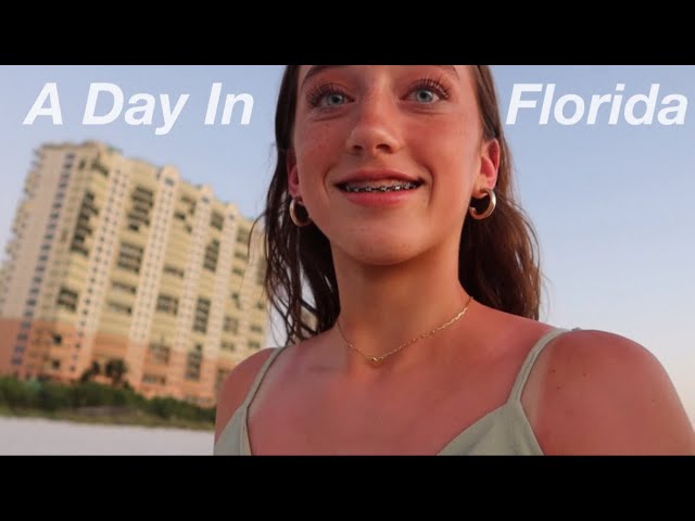 spend a day with me in florida *travel, beach sunsets, shopping, taking pics*