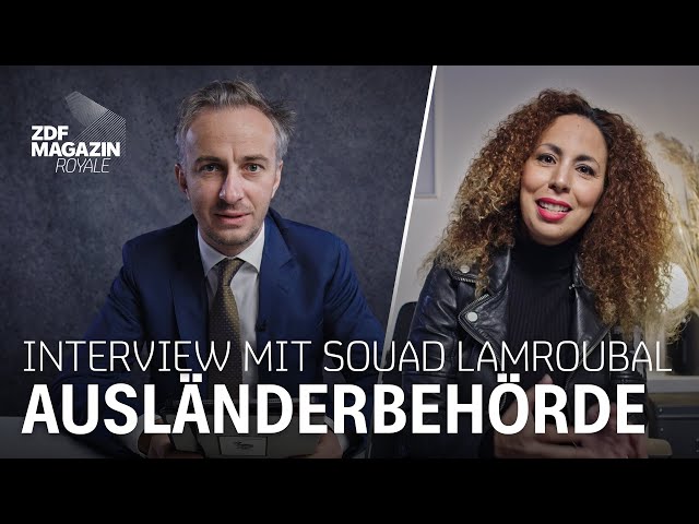 Wie tickt die Ausländerbehörde – Interview mit Kommunalbeamtin Souad Lamroubal | ZDF Magazin Royale