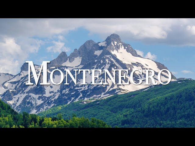 Montenegro 4K - Scenic Relaxation with Beautiful Relaxing Music, Stress Relief, Study Music