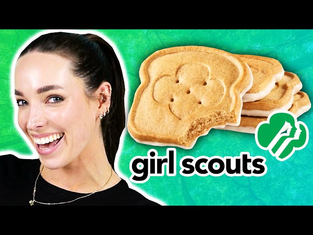 Irish People Try NEW Girl Scout Cookies