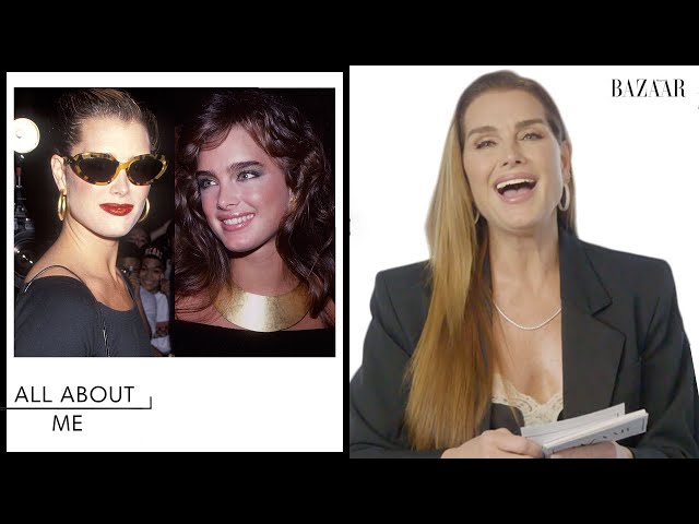 Quizzing Brooke Shields On Iconic Moments Throughout Her Career | All About Me | Harper's BAZAAR