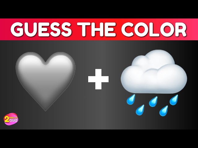 Guess The Color By Emoji