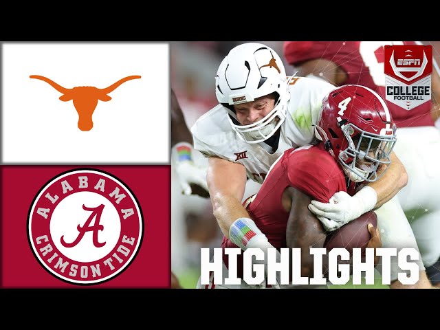 Texas Longhorns vs. Alabama Crimson Tide | Full Game Highlights