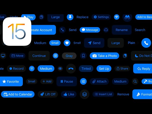 New UIKit Button System - iOS 15 - Code & Storyboard