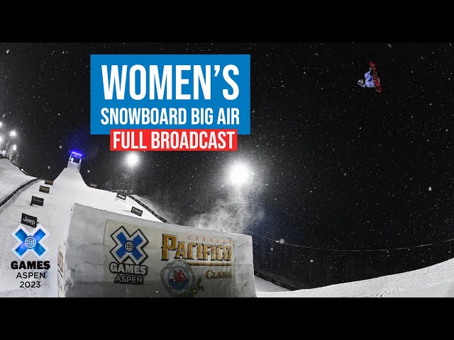 Pacifico Women’s Snowboard Big Air: FULL COMPETITION | X Games Aspen 2023