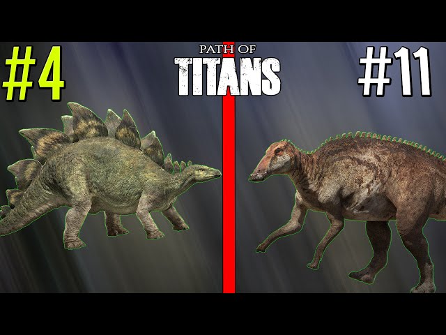 All 13 Herbivores Ranked WORST to BEST! - Path of Titans