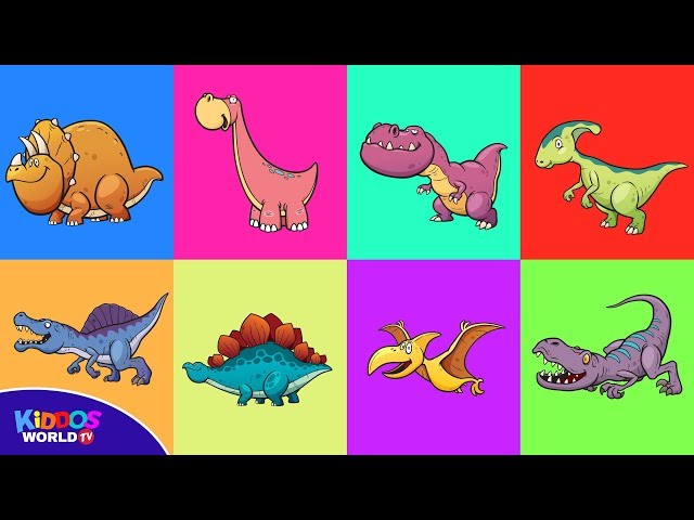 Dinosaurs Puzzle for Kids - Dinosaur Name and Sounds for Kids