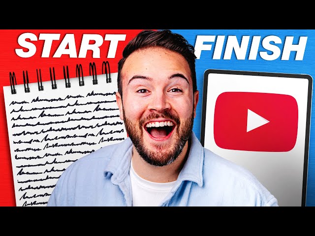 How to Make a YouTube Video For Beginners (Start to Finish)
