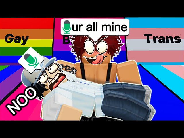 Roblox LGBTQ Hangout VOICE CHAT is Very SUS...