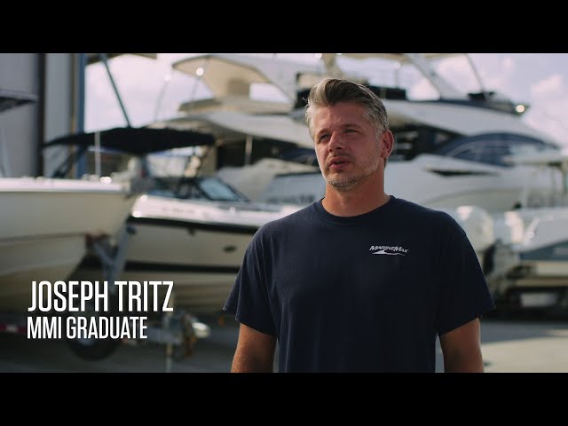 MarineMax Marine Technician Joseph Tritz Talks Marine Mechanics Institute