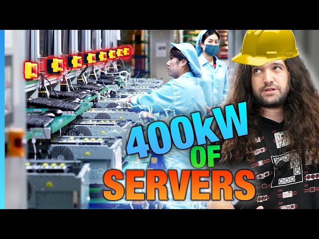 HUGE Computer Server Factory | Watch How It's Made: Cases & Servers | GN Factory Tours S3E1