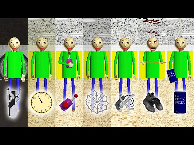 Baldi's Baldi's: The Most Powerful Items with OVERPOWERED | ALL PERFECT!
