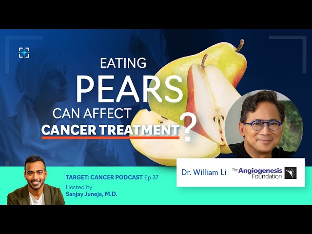 Eating PEARS can affect cancer treatment?!