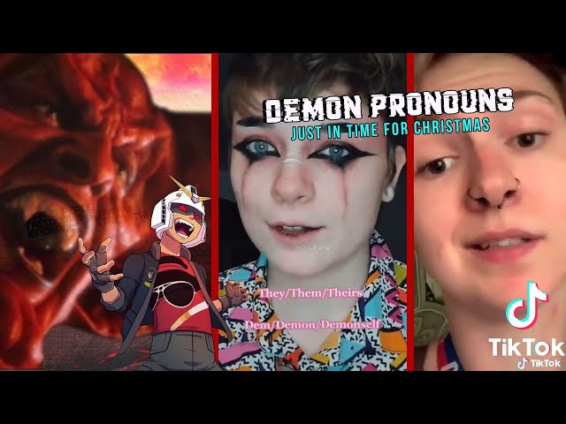 Demon pronouns Just In time for Christmas │ tiktok cringe