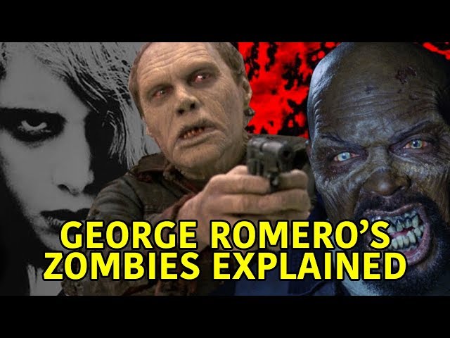 GEORGE ROMERO'S ZOMBIES EXPLAINED 1968-2009 (Creature Analysis)