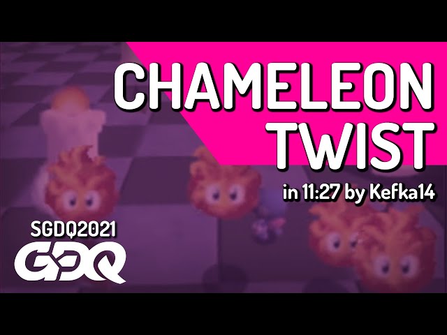 Chameleon Twist by Kefka14 in 11:27 - Summer Games Done Quick 2021 Online