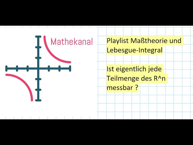 Ist jede Teilmenge des R^n messbar ? (Vitali) | THESUBNASH - Jeden Tag ein neues Mathevideo
