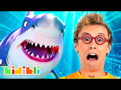 LET'S GO TO THE AQUARIUM 🐧 | Educational and animal videos for Kids | Kidibli