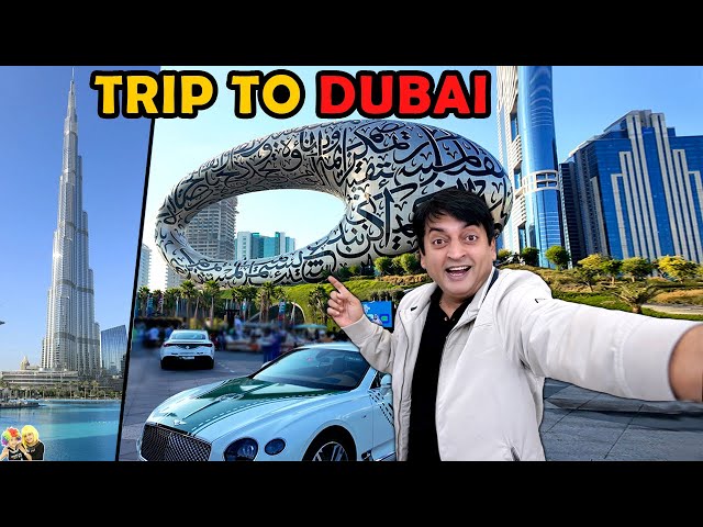 TRIP TO DUBAI | Burj Khalifa, Dubai Mall, Dubai Frame International Travel Vlog | Aayu and Pihu Show