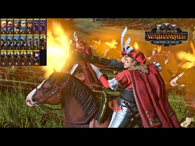 One of the Best Empire Early Game Armies: Outriders - Total War: Warhammer 3 Immortal Empires