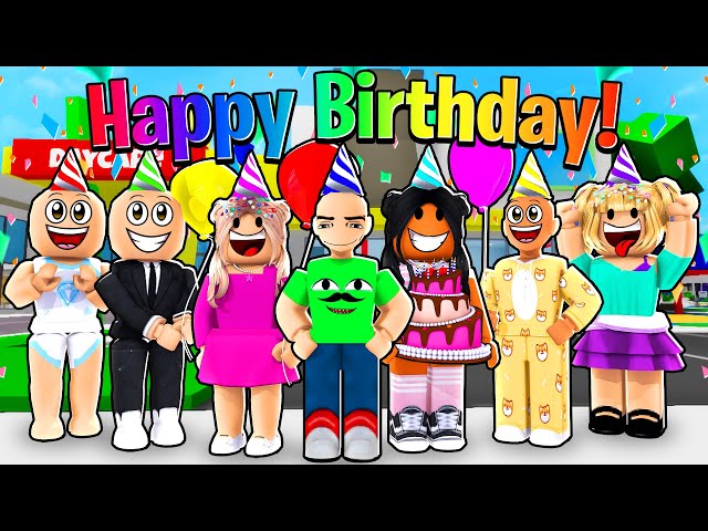 DAYCARE ALL BIRTHDAYS FUNNY CRAZY ADVENTURES | Roblox | Brookhaven 🏡RP