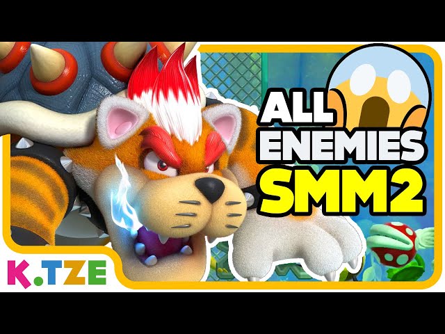 All Enemies 😈😇 Super Mario Maker 2 | K.Tze