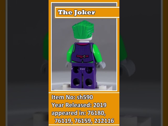 Shorts: LEGO® Minifigures Super Heroes sh590 - The Joker #DC