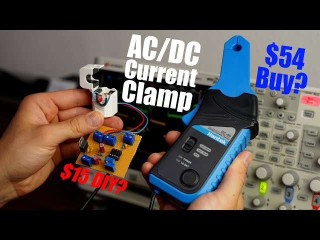Can my $15 DIY AC/DC Current Clamp keep up with a commercial one? || DIY or Buy