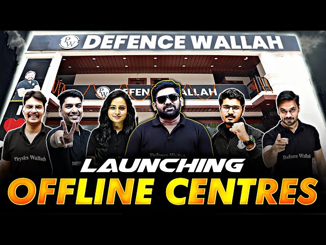 First Offline Centre Of Defence Wallah🔥🔥