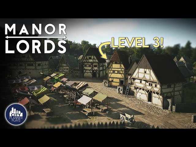 Leveling Up a City & Completing Supply Chains in Manor Lords! | Ep. 3