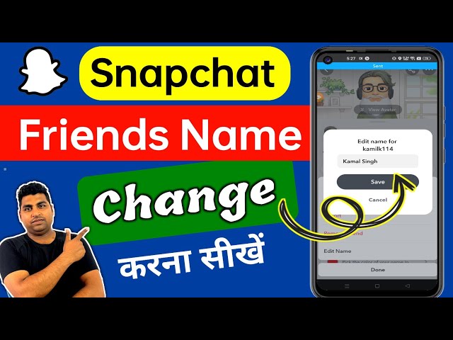How to Change Friends Name on Snapchat