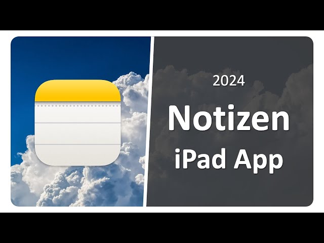 Apple Notizen auf dem iPad im Unterrricht (2024)