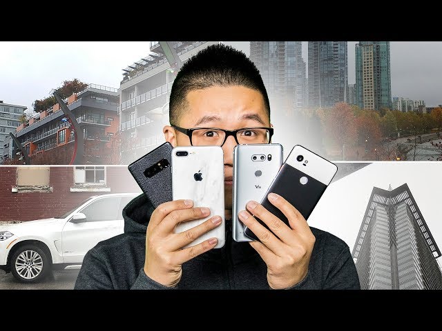 Pixel 2 XL vs iPhone 8+ vs Note8 vs LG V30 - Smartphone Camera Showdown