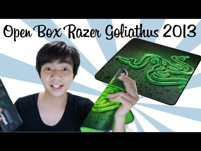 [ Open Box ] Razer Goliathus 2013 - One of the Best Game Mouse Pad