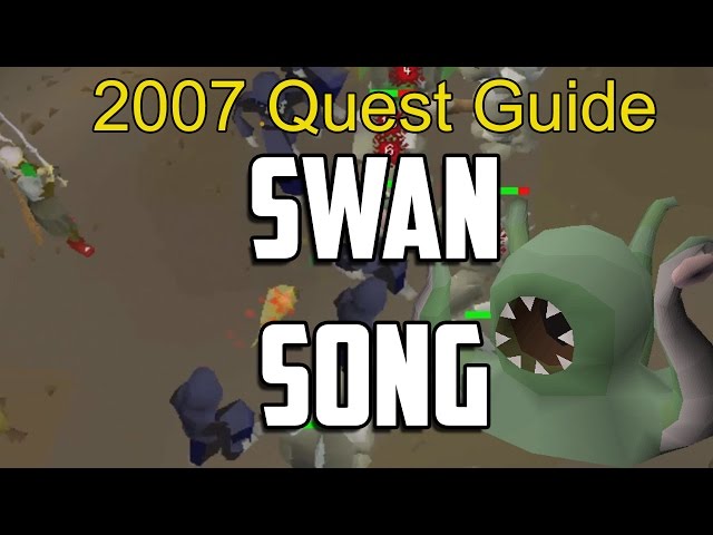 Runescape 2007 Swan Song Quest Guide