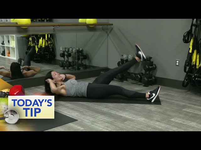 Fitness tip: Exercise to strengthen your core