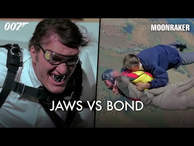 MOONRAKER | Mid-Air Fight Scene – Roger Moore | James Bond