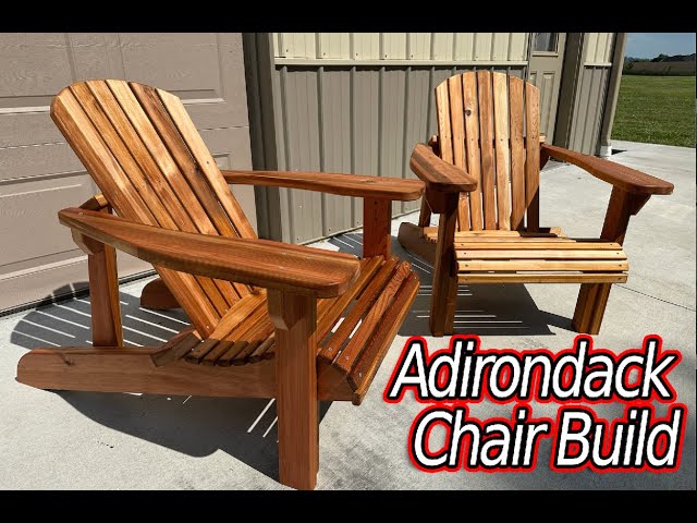 How to Build Adirondack Chairs || Rockler Adirondack Chair Template || How to Woodworking
