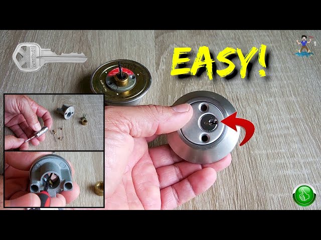 How To Rekey Kwikset & Schlage Deadbolts! (No Special Tools!)