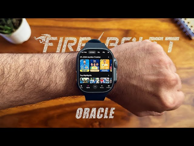 Sim Card Android Smartwatch for 4,999 - Fire-Boltt Oracle 🔥
