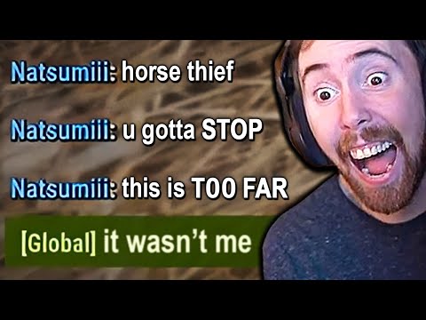 Stealing EVERYONE'S Mounts! Asmongold Plays Rust for the FIRST TIME