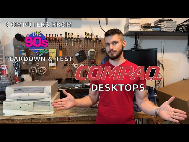 '90s Compaq Desktops! Teardown and Test