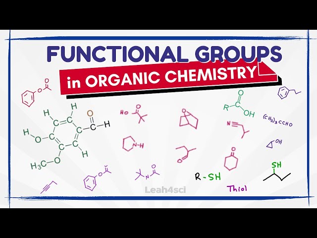 Functional Groups with Memorization Tips